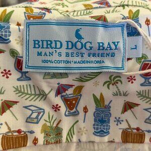 Bird Dog Bay Men’s Short Sleeve Button Down - White - Large NWT